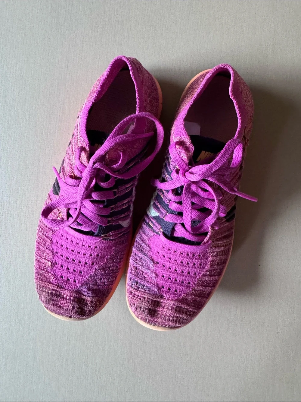 Nike Kid’s Flyknit Trainers - Magenta